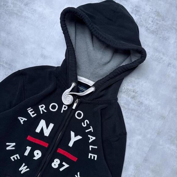 Y2K Aeropostale 00s Zip Up Hoodie Jacket - Picture 6 of 6